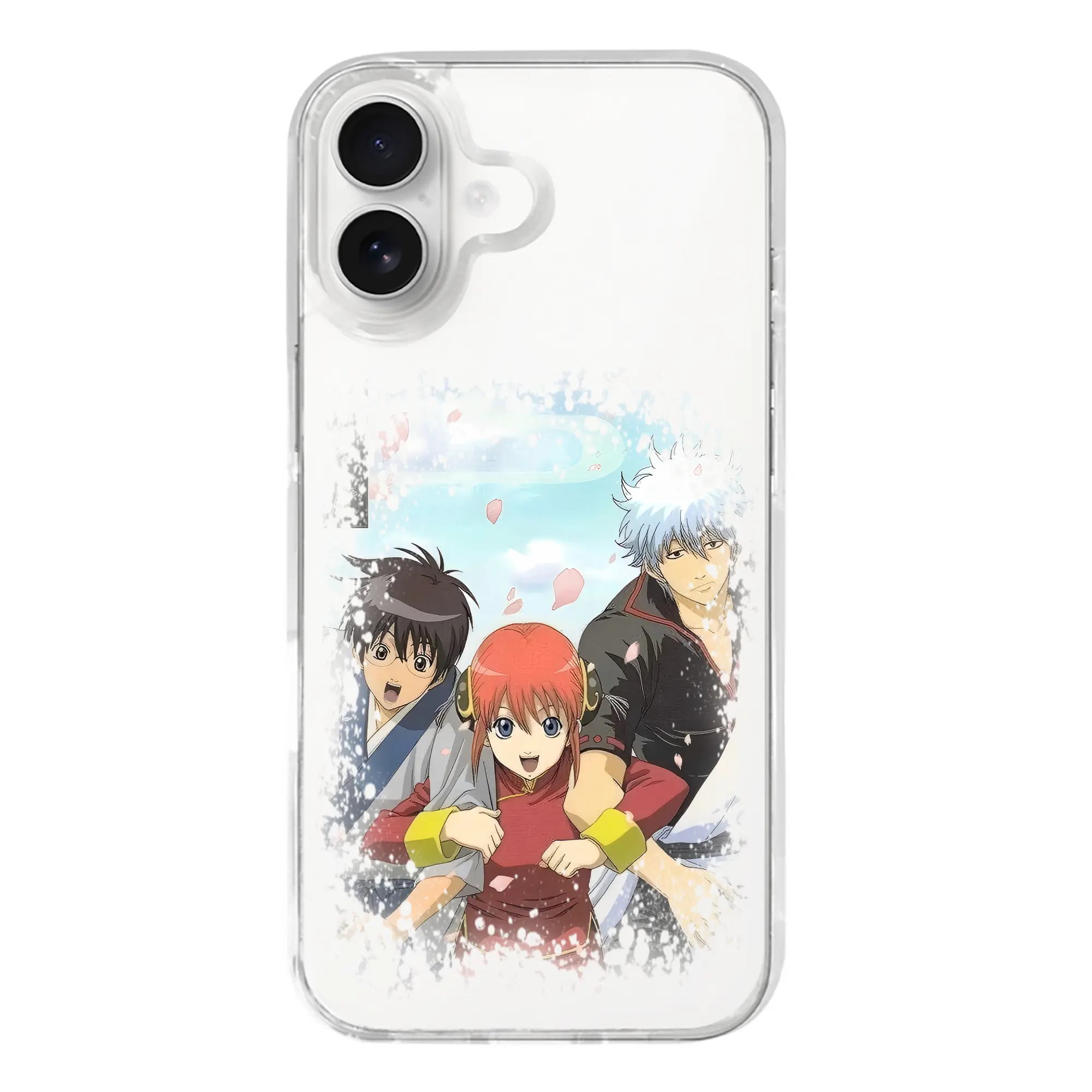 銀魂 グッズ 坂田 銀時 - iPhone 17シリーズ 透明スマホケース – 薄型・耐衝撃・精密フィット保護カバー